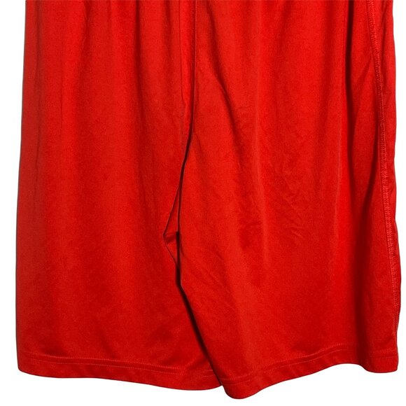 Nike Dri-Fit Orange Red Shorts Mens M Basketball Training Athletic Gym - Picture 11 of 11